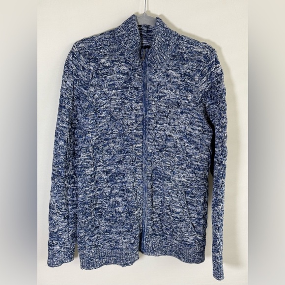Lands’ End Drifter zip up cardigan • Women’s Large - Picture 1 of 7